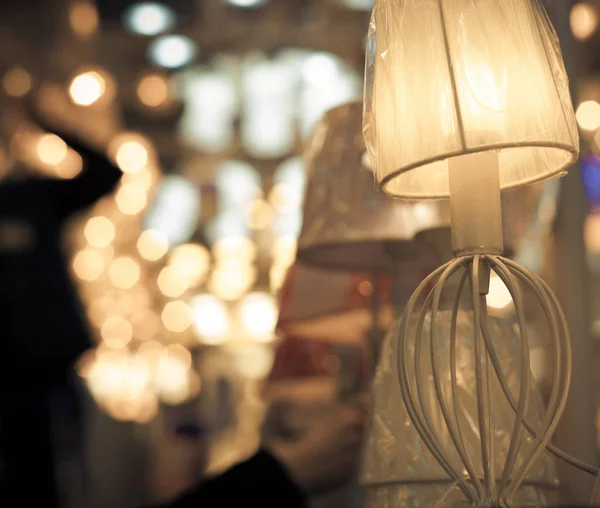 The lamps in the shop — Stock Photo, Image