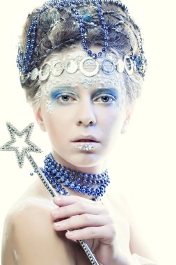 yaratıcı visage bayanla