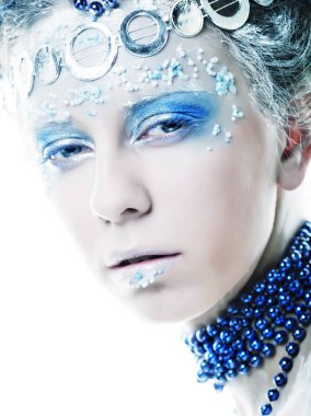 güzel kadının yüzü