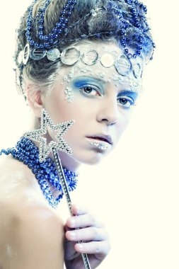 güzel kadının yüzü