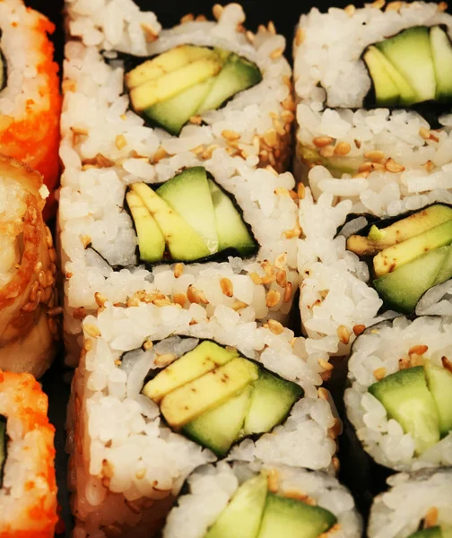 Maki Sushi makro — Stock fotografie