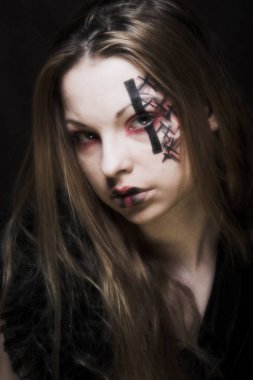 yaratıcı yüz boyama