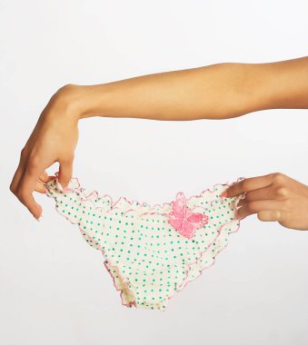 Zarif iç çamaşırı yakın çekim