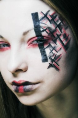 yaratıcı yüz boyama