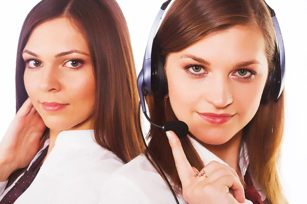 Deux jeunes femmes d'affaires — Photo