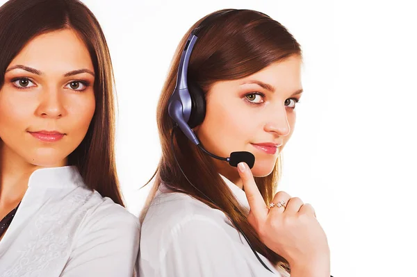 Deux jeunes femmes d'affaires — Photo