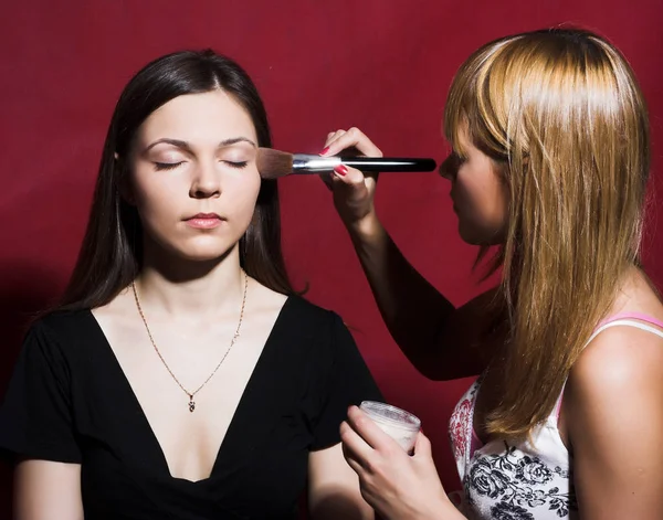 Makeup for young woman — Stock Photo, Image