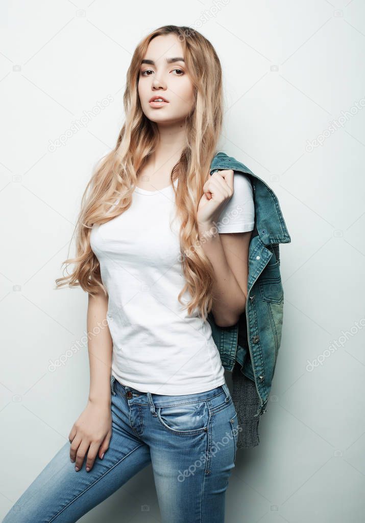 Hermosa mujer ropa hotsell