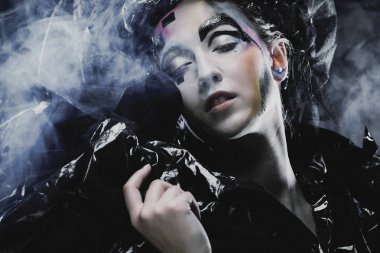 Karanlık Güzel Gotik Prenses.