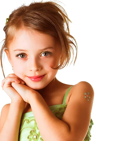 A little girl — Stock Photo, Image