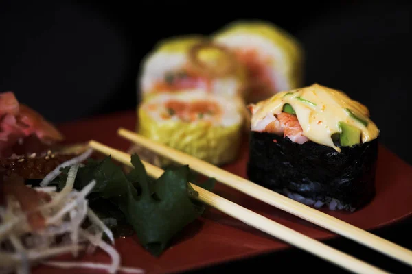 Oběd různé sushi — Stock fotografie