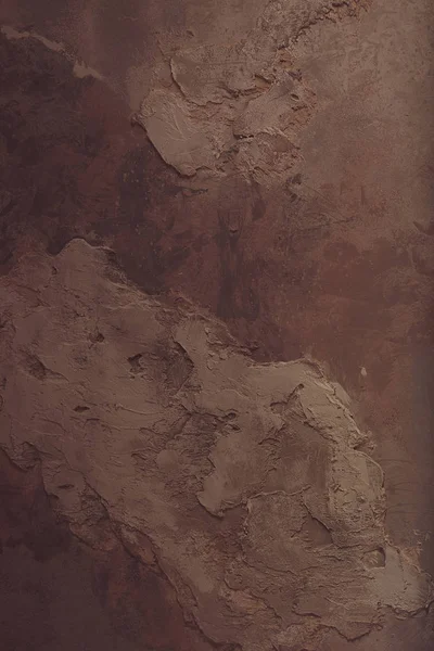 kahverengi duvar, alçı, boyalı arkaplan