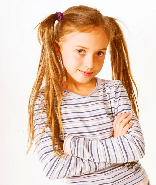 Little sporty girl — Stock Photo, Image