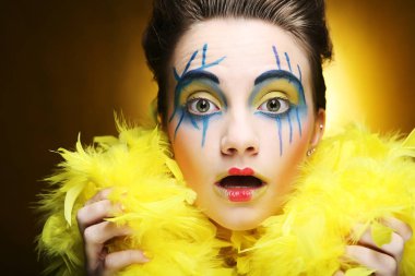 çılgın kız - portre yakından