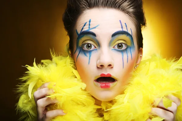 çılgın kız - portre yakından