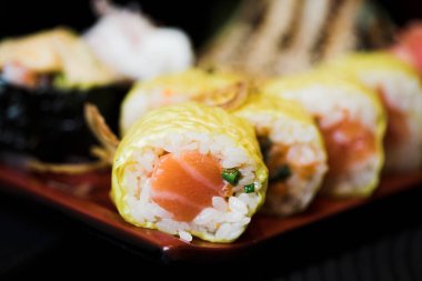 Çeşitli suşi Öğle Yemeği