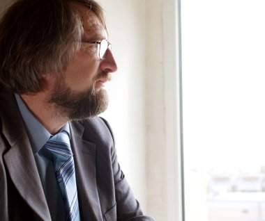 Başarılı kıdemli iş adamı