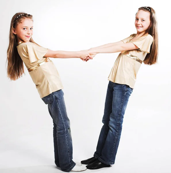 Két kislány — Stock Fotó