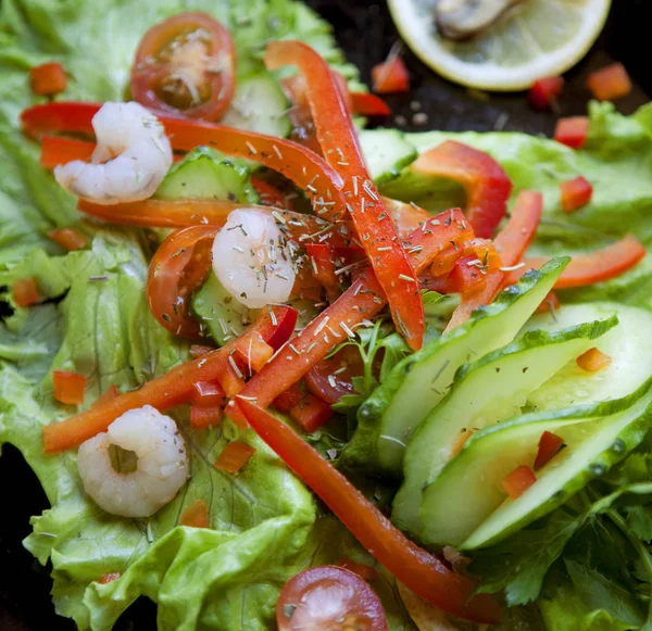 Salada. comida japonesa . — Fotografia de Stock