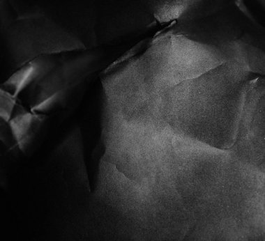 buruşuk siyah kağıt, arka plan