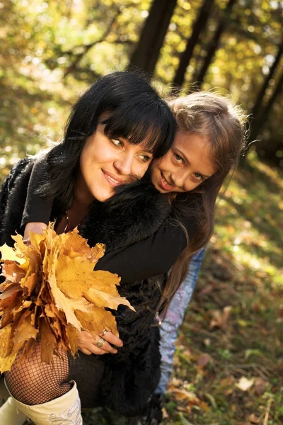 Park 'taki mutlu aile