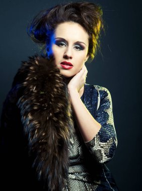 manken yakın çekim