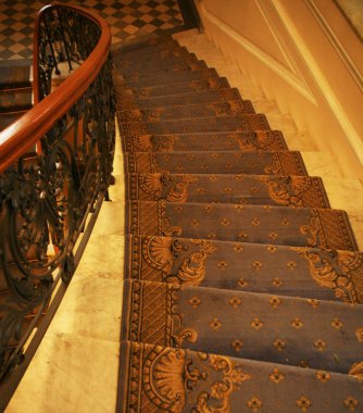 Çok eski merdiven durumda