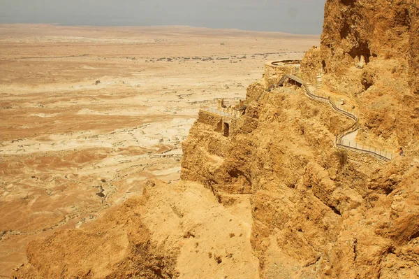 Montagnes sur la mer Morte en Israël — Photo