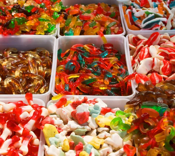 Zselés cukorka közelről — Stock Fotó
