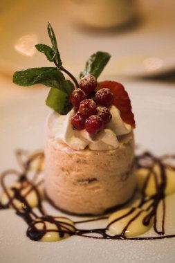 tatlı kek - yakın çekim fotoğraf