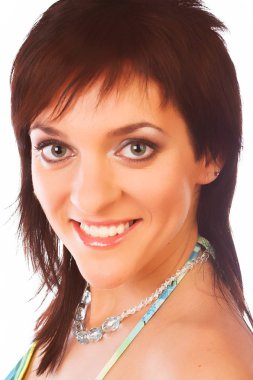 güzel yüzlü kadın