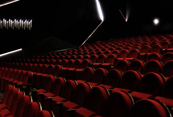 Stühle auf Theater, Kino — Stockfoto