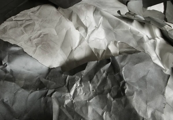 Eski buruşmuş kağıdın arkaplanı — Stok fotoğraf