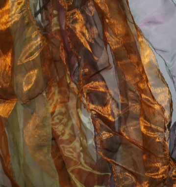 soyut dalga geçmiş Organze