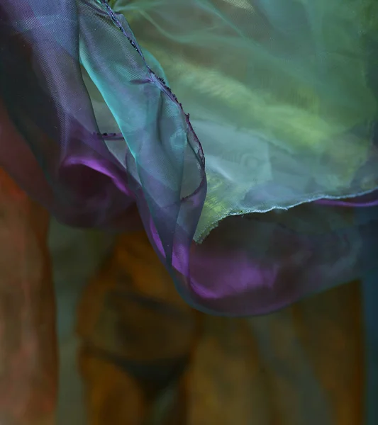 Abstract Background Organza Close — Stock Photo, Image