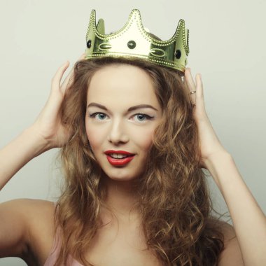 Genç ifade kadını