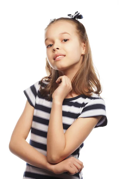 Picture of a funny little girl — Stock Photo, Image