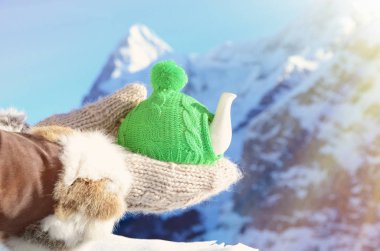 Çay kap kap içinde