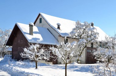 Kış Braunwald doğası