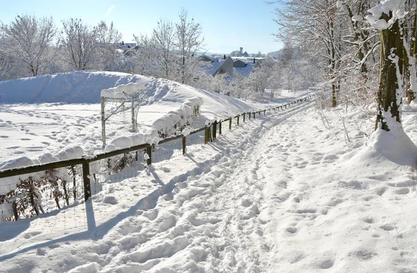 Braunwald の冬の自然 — ストック写真