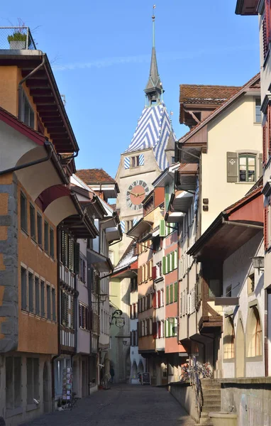 Colorful old buildings — Stock Photo, Image