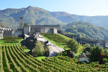 Bellinzona'daki antik surlar