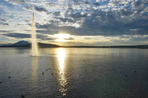 Lago de Zug, Suiza —  Fotos de Stock