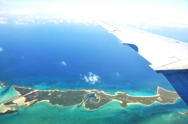Αεροφωτογραφία του Exuma Cays — Φωτογραφία Αρχείου