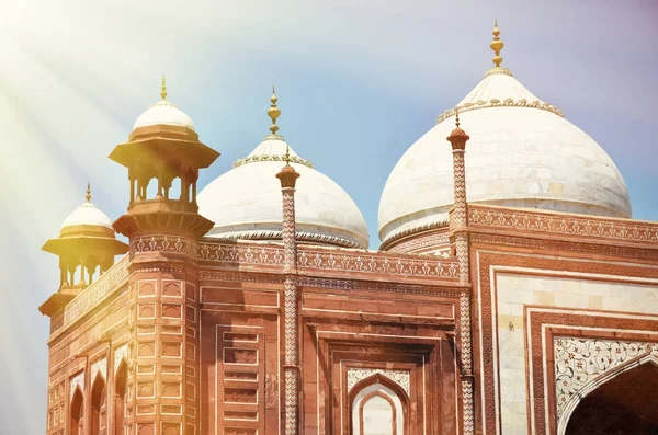 Mesquita Taj em Agra — Fotografia de Stock