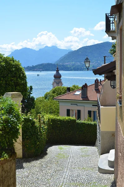 Menaggio Město Jezero Como Itálie — Stock fotografie