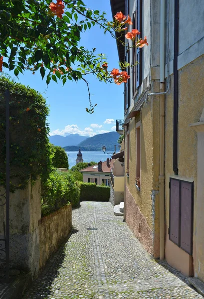 Miasta Menaggio Jezioro Como Włochy — Zdjęcie stockowe