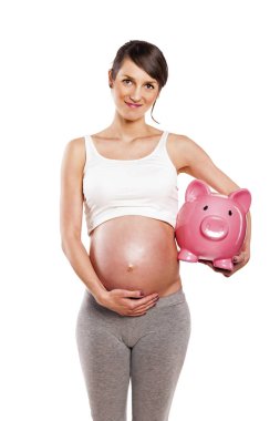 Kumbara, izole olan hamile kadın