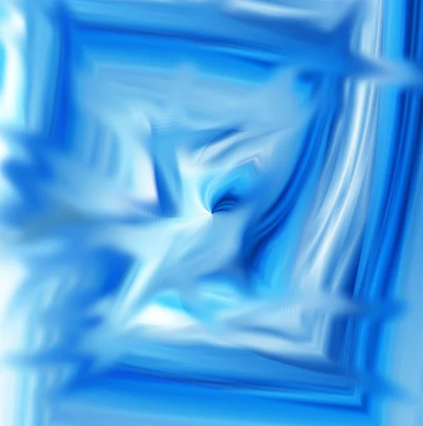 Dibujo abstracto azul - cuadrados —  Fotos de Stock