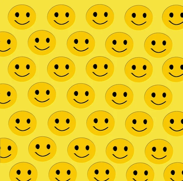 Háttér, mosolygós smiley — Stock Fotó